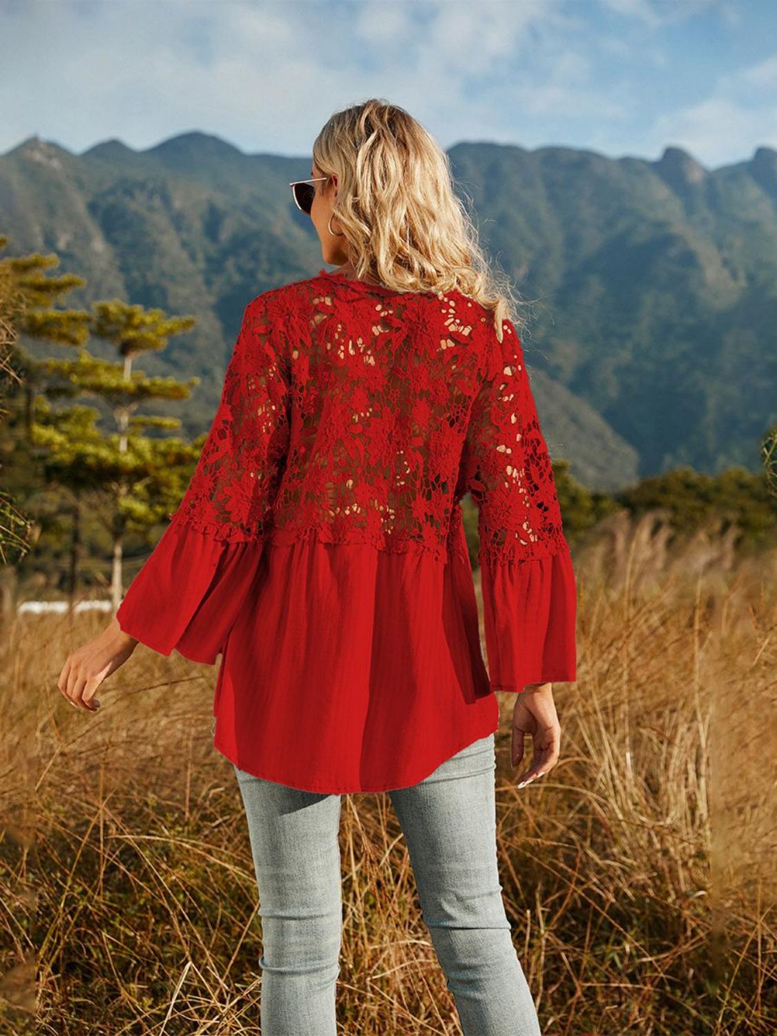 Whimsical Flow Tunic Top