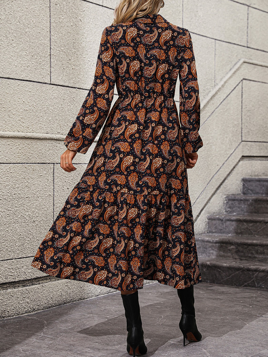 Moonlit Wanderer Midi Dress