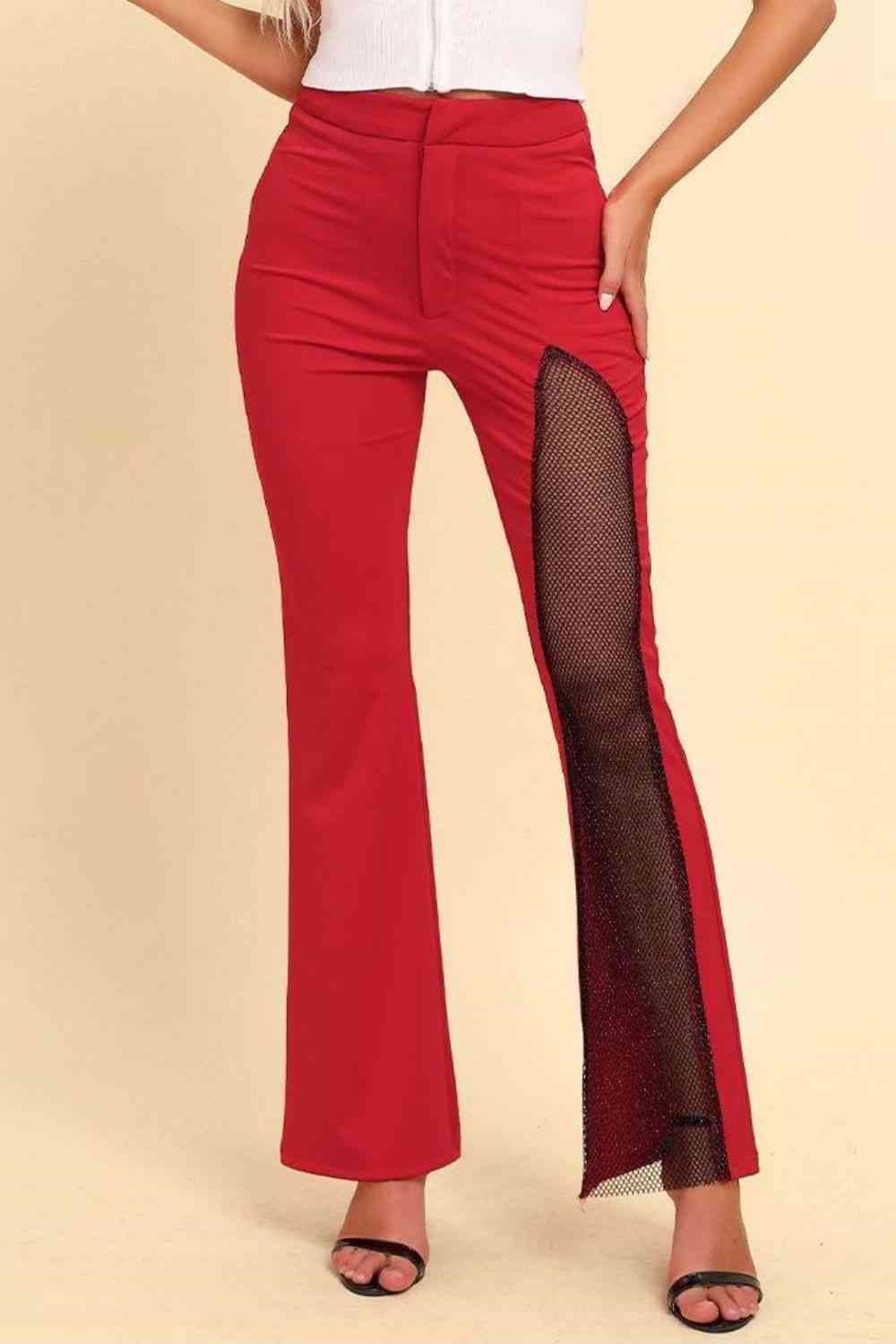 Scarlet Flare Wide Leg Pants