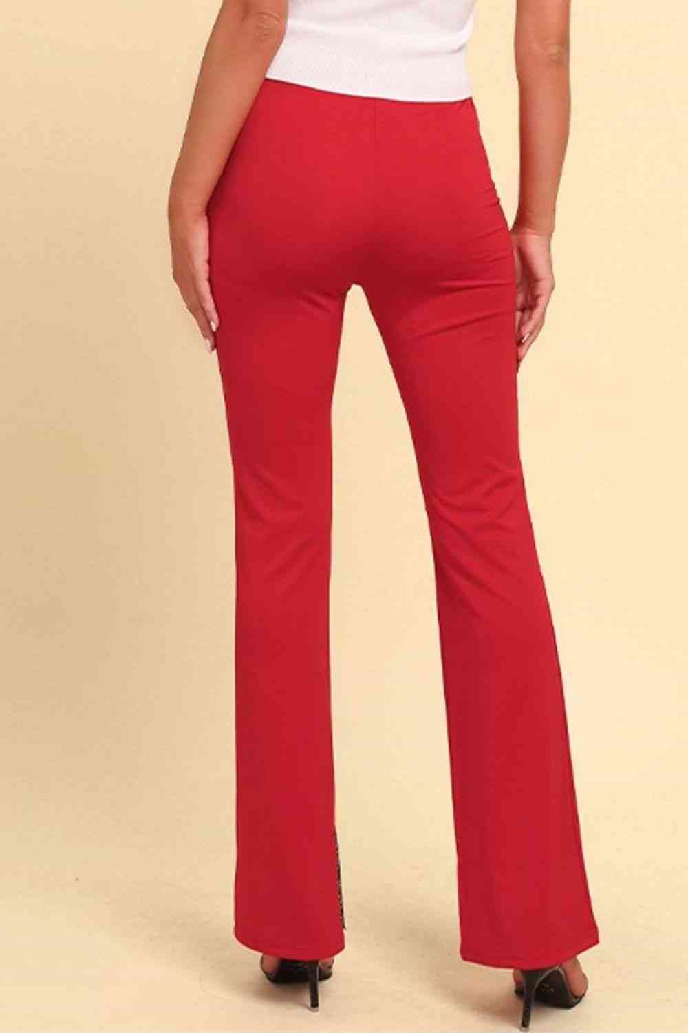 Scarlet Flare Wide Leg Pants
