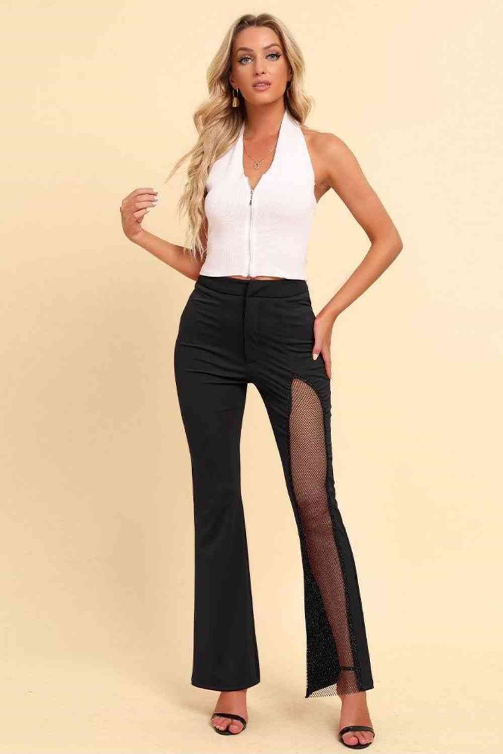 Scarlet Flare Wide Leg Pants