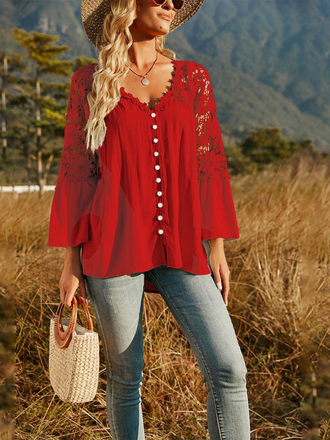 Whimsical Flow Tunic Top