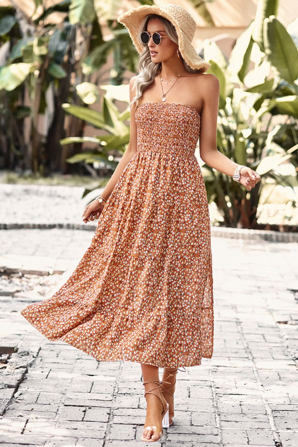 Lovely Day Midi Dress