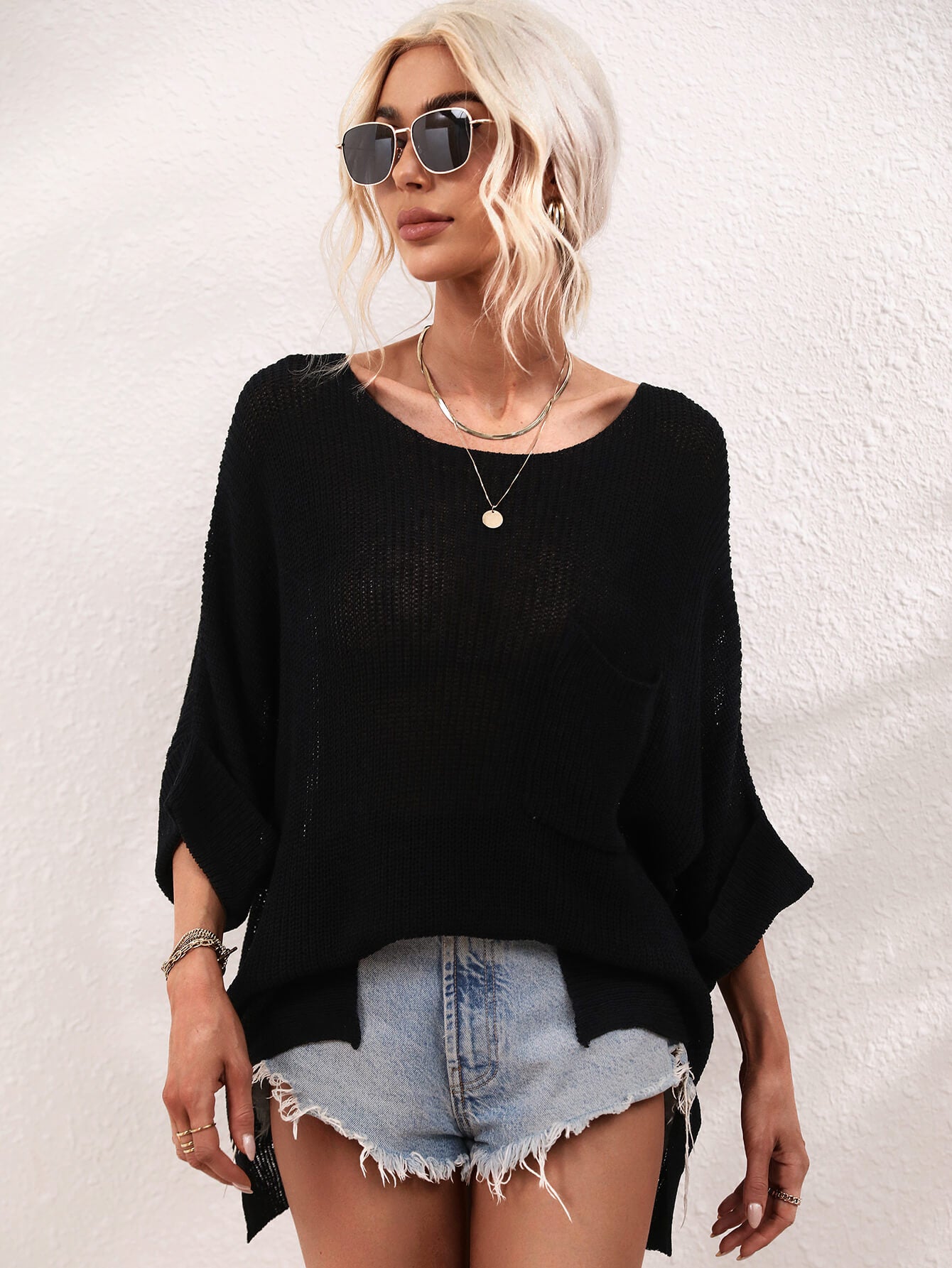 Life's A Breeze Over-Sized Top